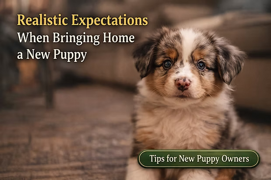 Realistic Expectations When Bringing Home a New Australian Shepherd Puppy